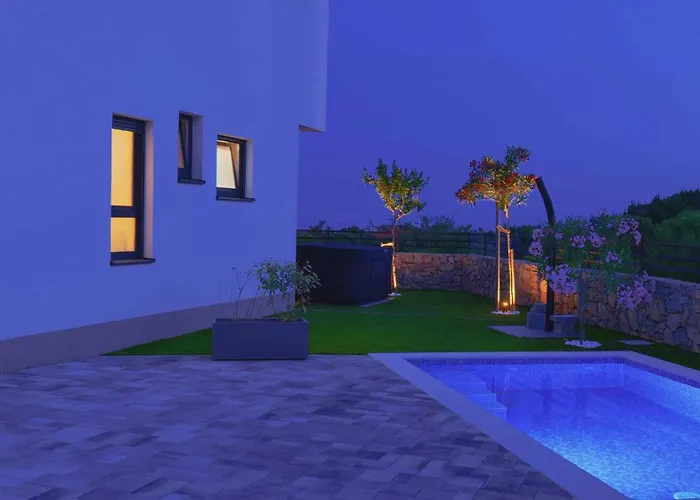 Villa With Pool In Kornic-insel Krk 55147 Kornic